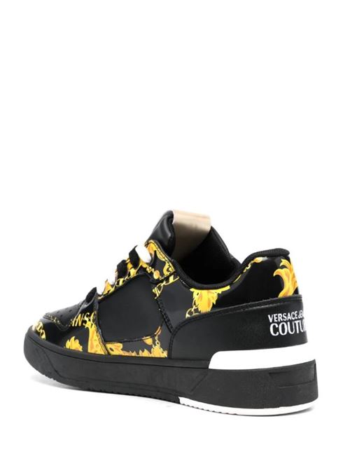 Low sneakers with baroque print VERSACE JEANS COUTURE | 77YA3SJ4 ZP353.G89